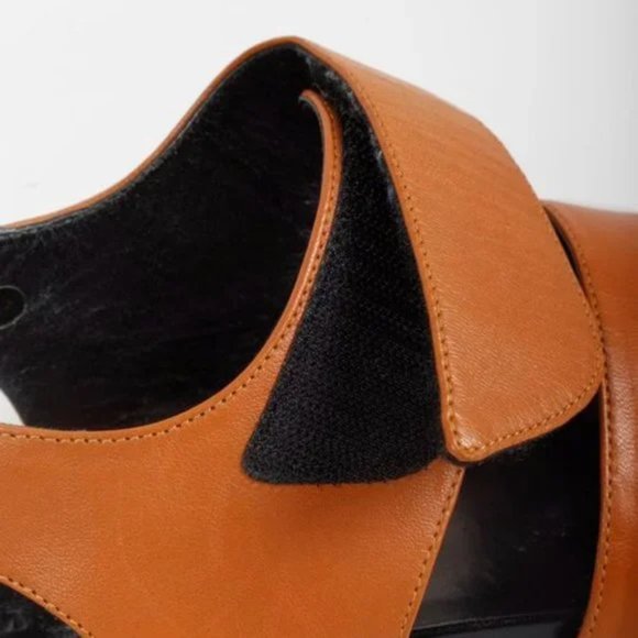 Marni Fussbett Brown Leather Sandals - Picture 7 of 10